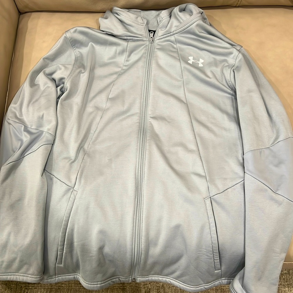 XL Under Armour Zip Up Jacket
